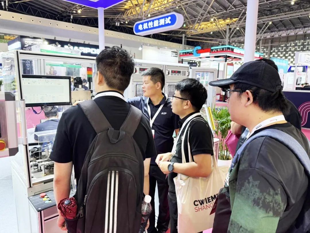 艾普智能攜國產(chǎn)電機(jī)測(cè)試設(shè)備亮相CWIEME，反向輸出全球市場